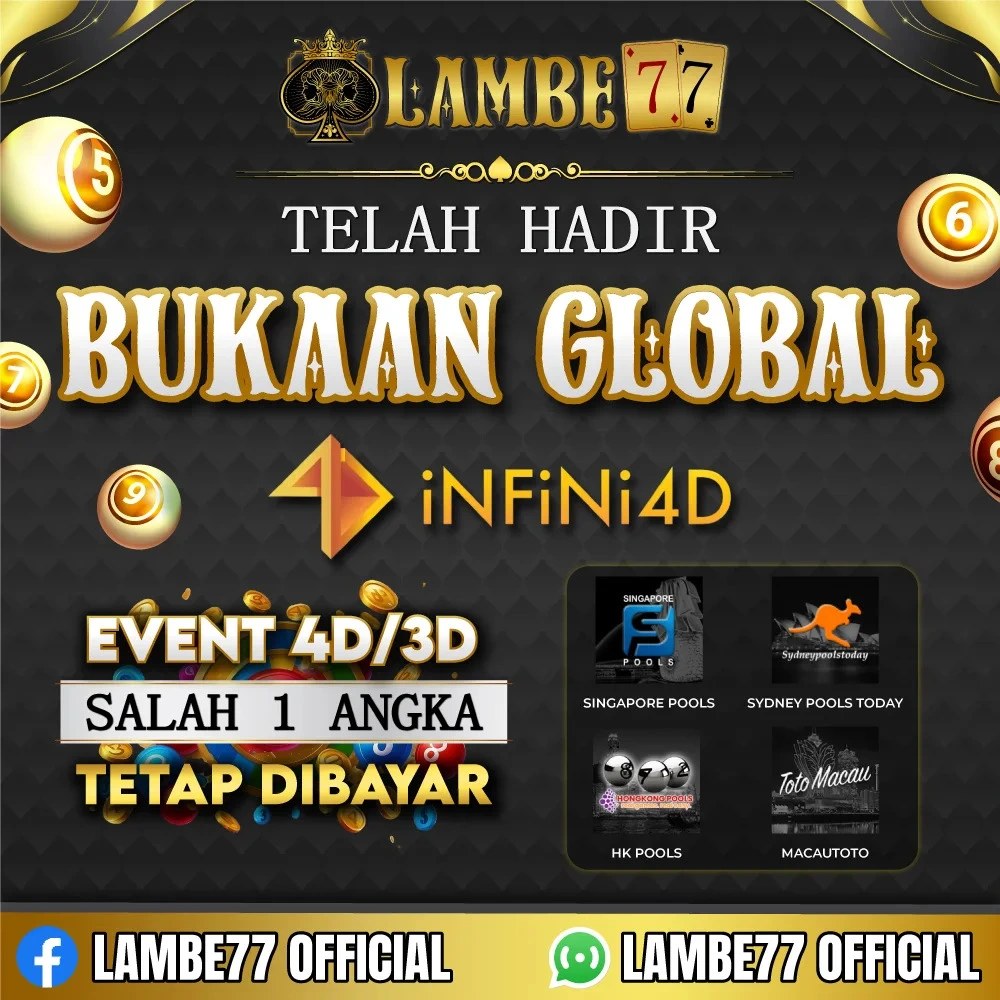 LAMBE77: Situs Toto Togel 4D Online Pasaran Resmi Terbesar No 1